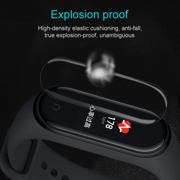 Explosion-proof TPU Soft Full Screen Protective Film for Xiaomi Mi Band 4
