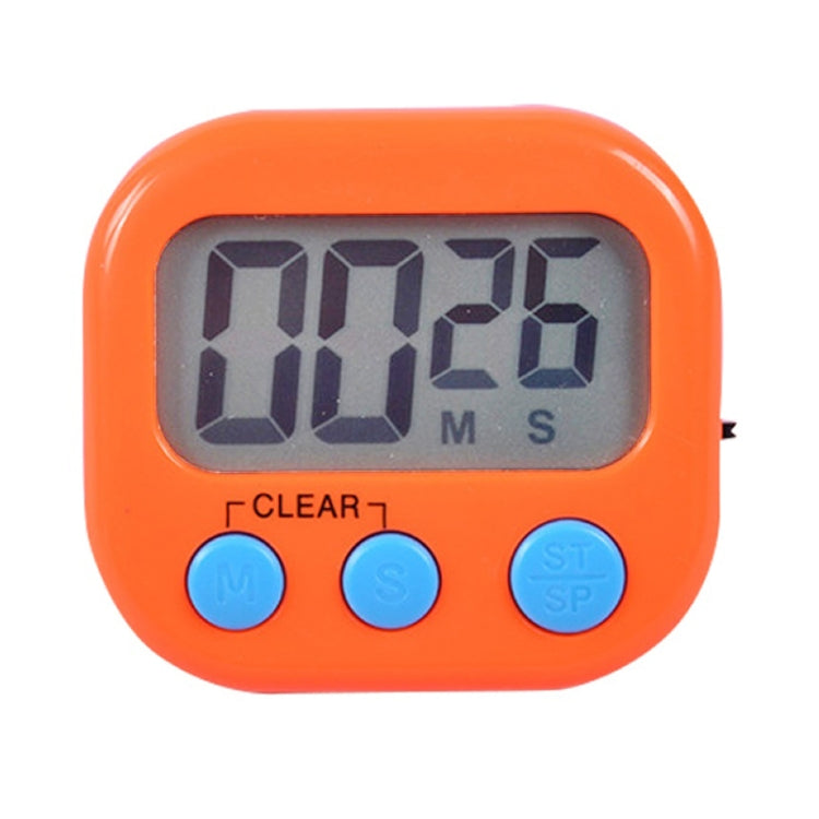 Digital Kitchen Timer Electronic Alarm Magnetic Backing with LCD Display for Cooking Baking Sports Games Office