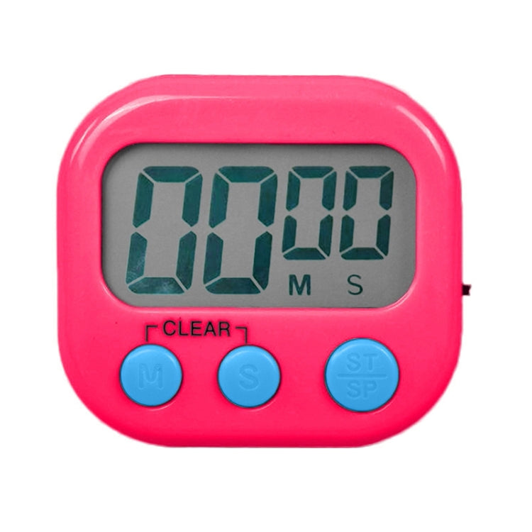 Digital Kitchen Timer Electronic Alarm Magnetic Backing with LCD Display for Cooking Baking Sports Games Office