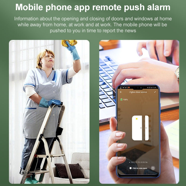 JMX003 Zigbee Anti-theft Alarm Door and Window Sensor
