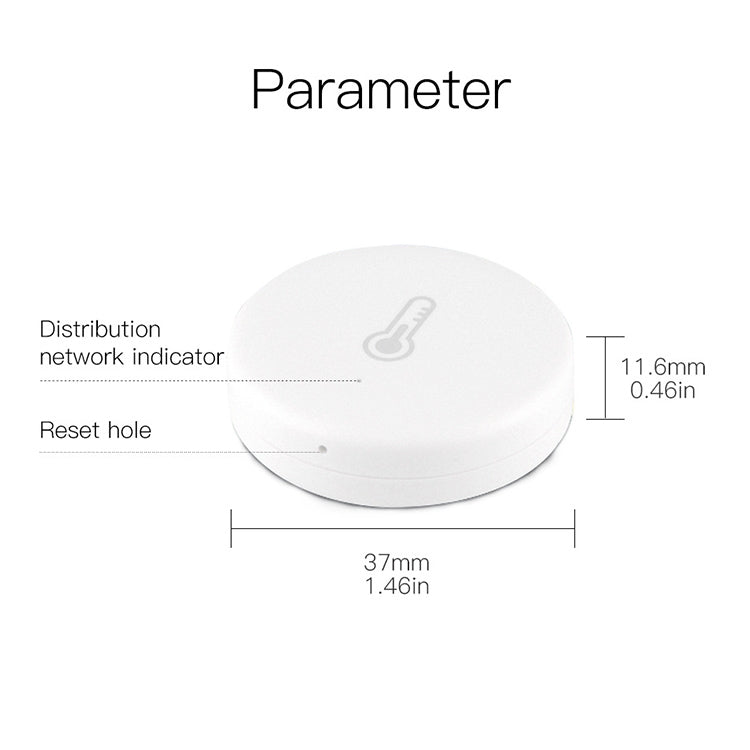 JMX024 Zigbee Smart Temperature and Humidity Sensor