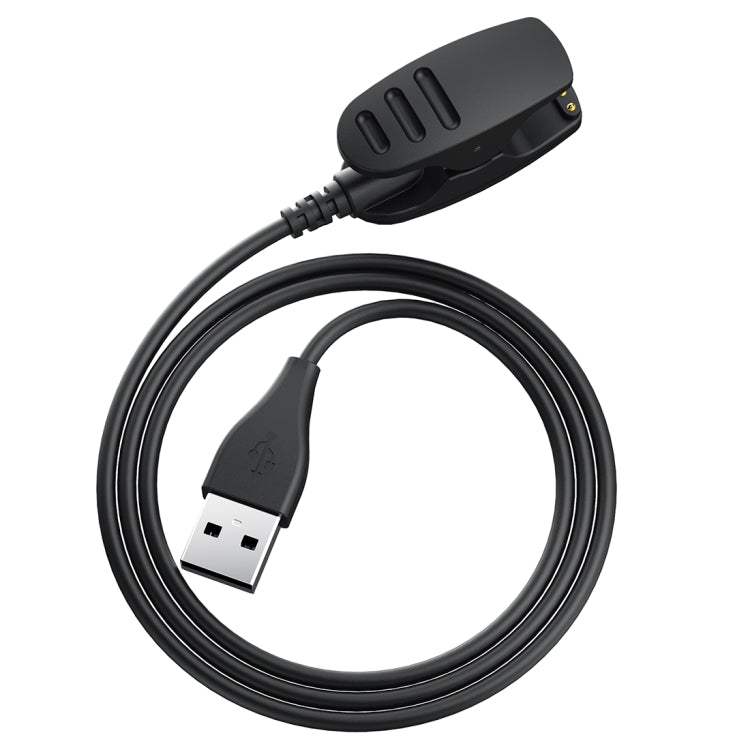 For Suunto Ambit3 Vertical Smart Watch Charger Cable Clamp, Cable Length: 1m(Black)