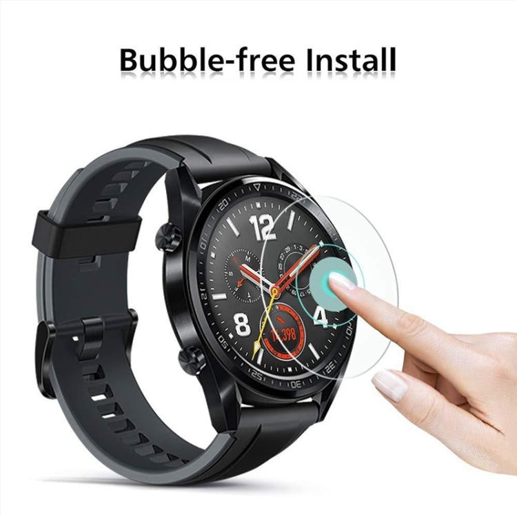 50 PCS For Samsung Gear S2 0.26mm 2.5D Tempered Glass Film
