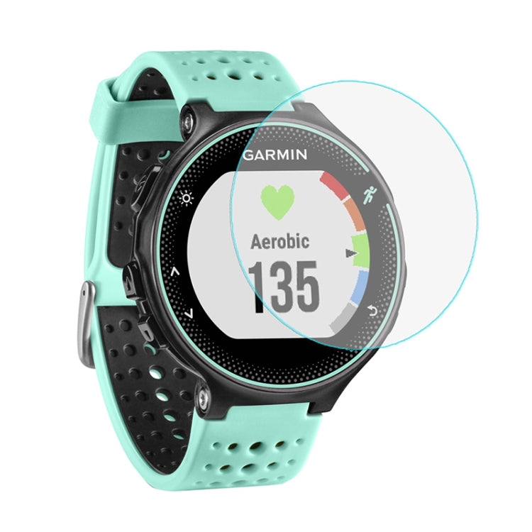 50 PCS For Garmin Forerunner 225 0.26mm 2.5D Tempered Glass Film