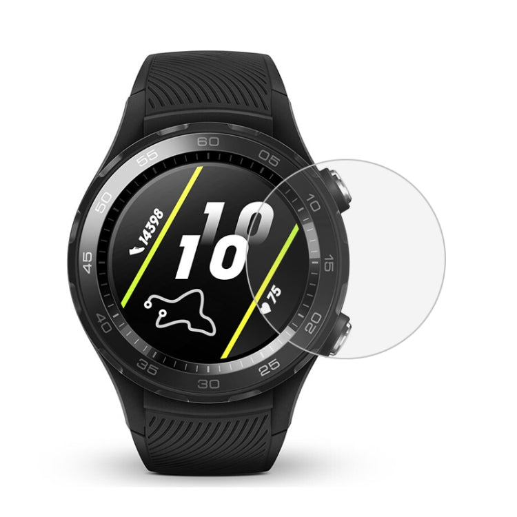 50 PCS For Huawei Watch2 2018 0.26mm 2.5D Tempered Glass Film