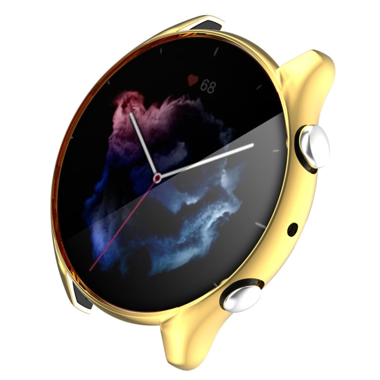 For Amazfit GTR 3 / GTR 3 Pro Full Coverage TPU Electroplating Watch Case