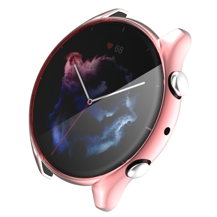 For Amazfit GTR 3 / GTR 3 Pro Full Coverage TPU Electroplating Watch Case