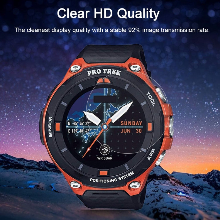 For Casio WSD-F20 0.26mm 2.5D 9H Tempered Glass Film Screen Protector