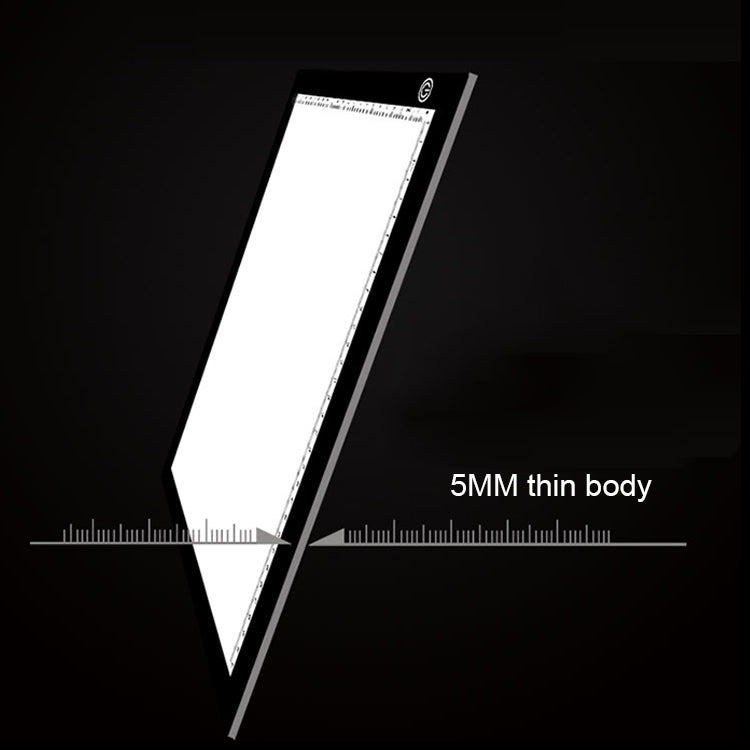 5W 5V LED USB Three Level of Brightness Dimmable A4 Acrylic Scale Copy Boards Anime Sketch Drawing Sketchpad, Size: 270*360*5mm