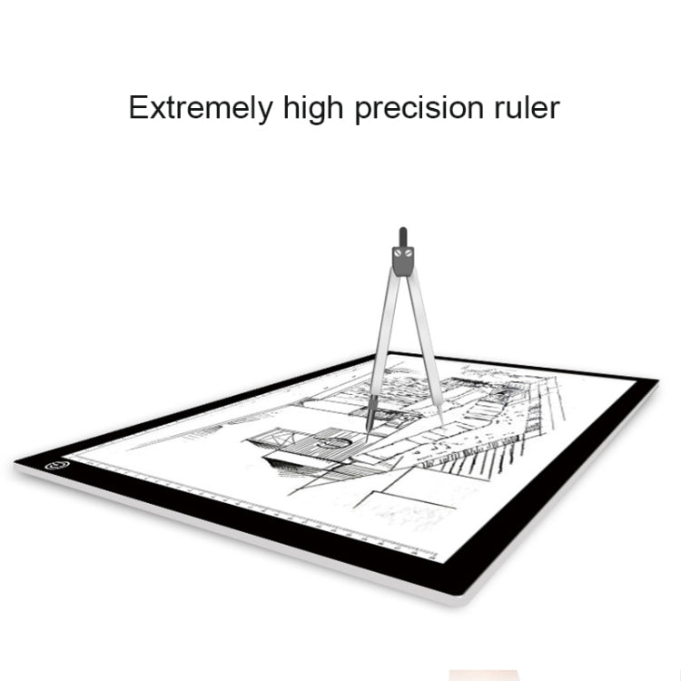8W 5V LED USB Stepless Dimming A3 Acrylic Scale Copy Boards Anime Sketch Drawing Sketchpad with USB Cable