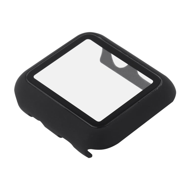 PC + Glass Protective Case for Apple Watch Series 3 & 2 & 1 42mm(Black)