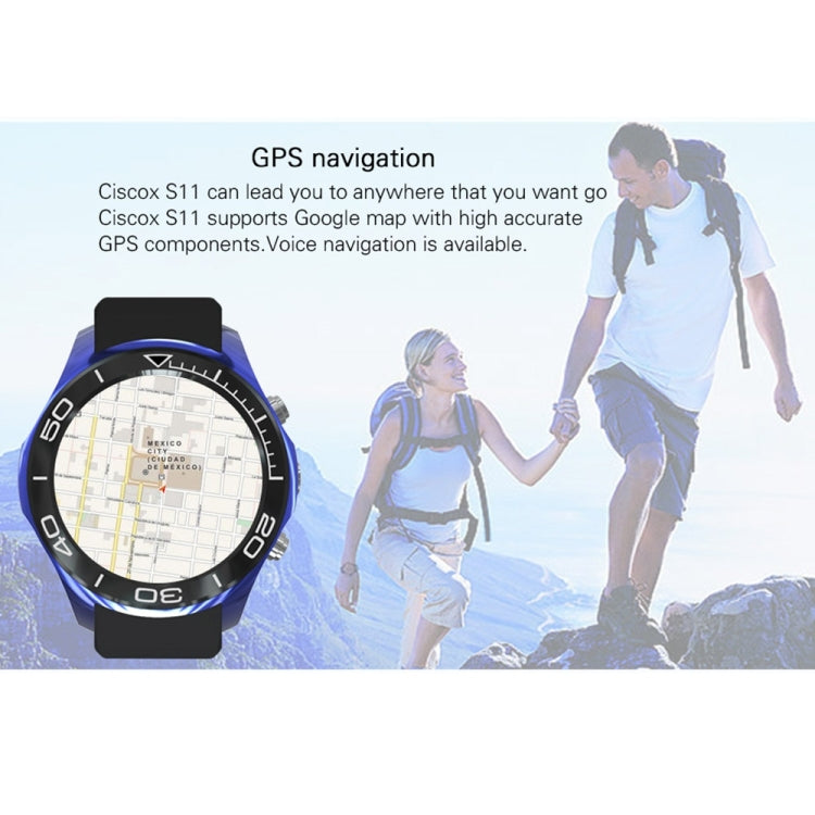 S11 Smart Watch Phone, 512MB+4GB, 240*240 Pixel, 1.3 inch Android 5.1, MTK6572 Dual Core 1.2GHz Round Touch Screen Display Smart Watch Phone, Support Network: 3G, Heart Rate / Pedometer / GPS / Weather / Camera / Bluetooth