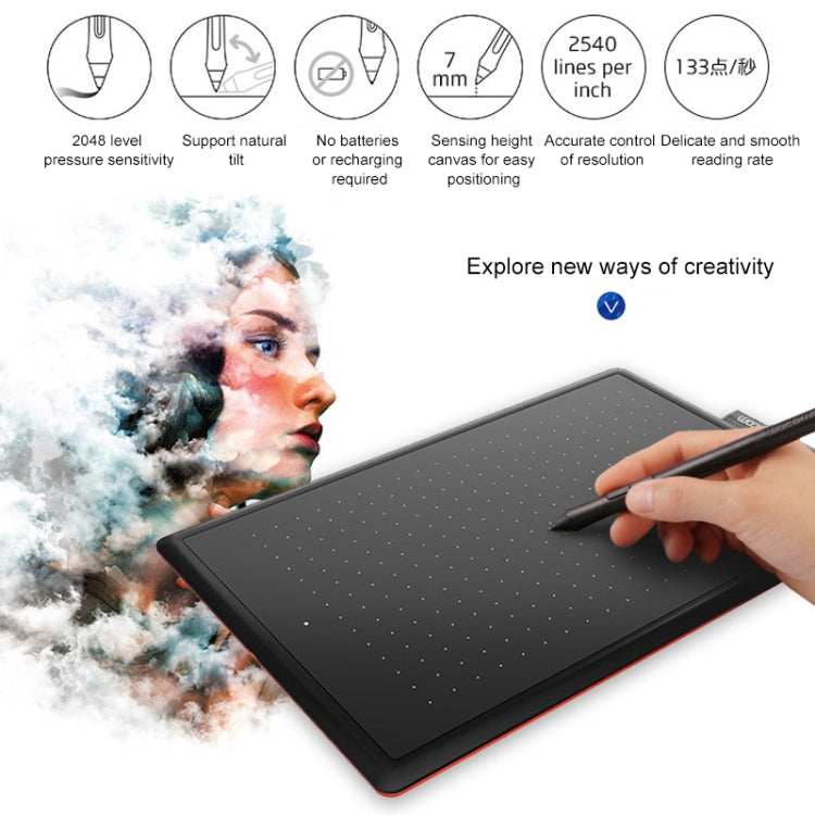 Wacom CTL-472 2540LPI Professional Art USB Graphics Drawing Tablet for Windows / Mac OS, with Pressure Sensitive Pen