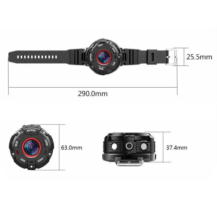 ZGPAX S222 Waterproof HD Sport Smart Camera, Support WiFi / TF Card (Max 32G)