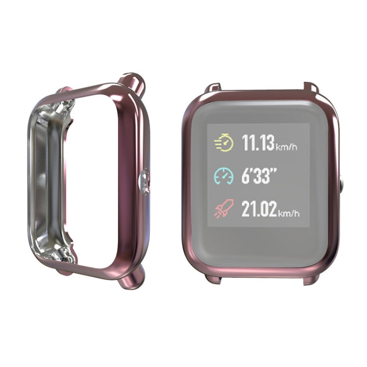 Electroplating TPU Protective Case for Xiaomi Huami Amazfit Bip Lite Version 20mm