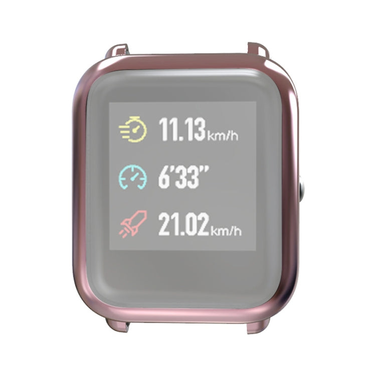 Electroplating TPU Protective Case for Xiaomi Huami Amazfit Bip Lite Version 20mm