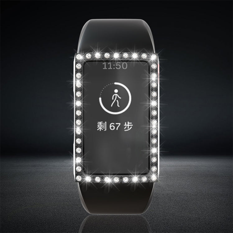 For Fitbit Charge 3 PC Diamond Watch Case
