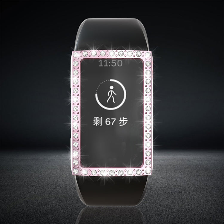 For Fitbit Charge 3 PC Diamond Watch Case