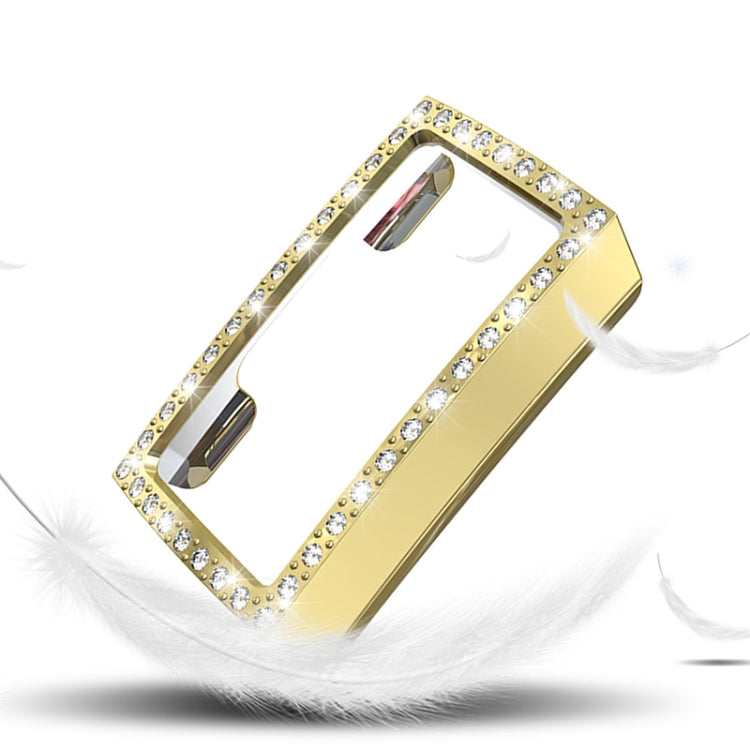 For Fitbit Charge 3 PC Diamond Watch Case