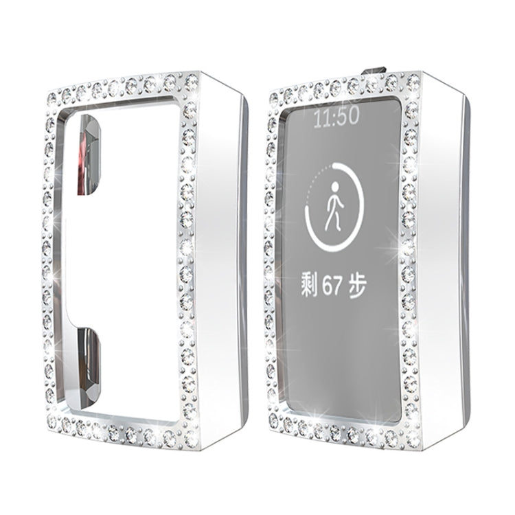 For Fitbit Charge 3 PC Diamond Watch Case
