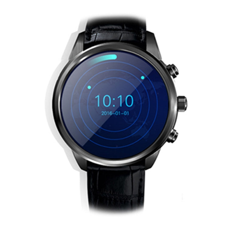 X5 Plus Smart Watch Phone, 1GB+8GB, 1.39 inch OLED Screen Android 5.1 MTK6580 Quad Core, Genuine Cowhide Leather Watch Band, Network: 3G, Support Heart Rate Monitor & Pedometer & GPS & WiFi & Bluetooth