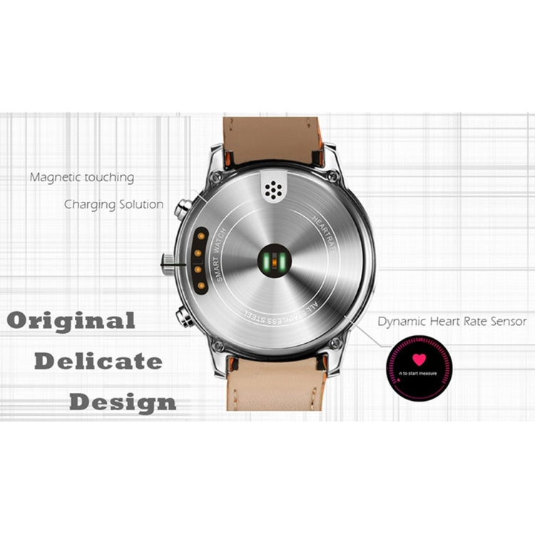 X5 Plus Smart Watch Phone, 1GB+8GB, 1.39 inch OLED Screen Android 5.1 MTK6580 Quad Core, Genuine Cowhide Leather Watch Band, Network: 3G, Support Heart Rate Monitor & Pedometer & GPS & WiFi & Bluetooth