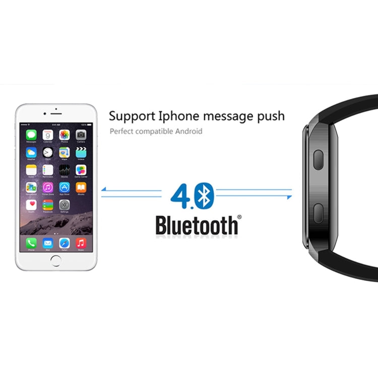 X3 Plus Smart Watch Phone, 1GB+16GB, 1.3 inch IPS Screen Android 5.1 MTK6580 Quad Core 1.3GHz, Silicone Watch Band, Network: 3G, Support Heart Rate Monitor & Pedometer & GPS & WiFi & Bluetooth
