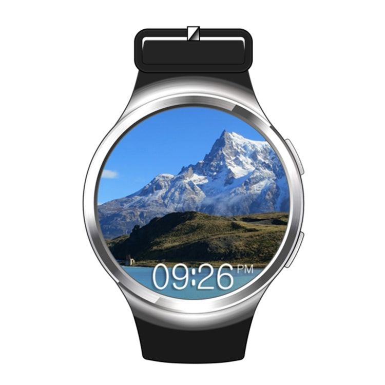 X3 Plus Smart Watch Phone, 1GB+16GB, 1.3 inch IPS Screen Android 5.1 MTK6580 Quad Core 1.3GHz, Silicone Watch Band, Network: 3G, Support Heart Rate Monitor & Pedometer & GPS & WiFi & Bluetooth