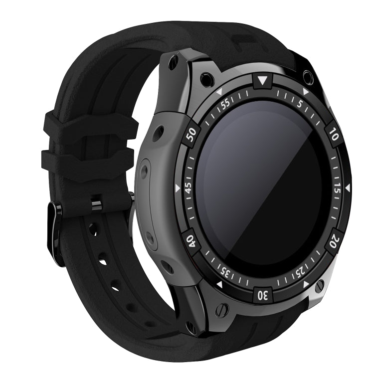 X100 Smart Watch Phone, 512MB+8GB, 1.3 inch IPS Screen Android 5.1 MT6580A Quad Core 1.3GHz, Silicone Watch Band, BT4.0 Bluetooth, Network: 3G, Support Heart Rate Monitor & Pedometer & GPS & WiFi & G-sensor