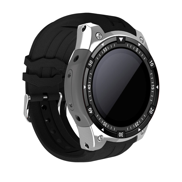 X100 Smart Watch Phone, 512MB+8GB, 1.3 inch IPS Screen Android 5.1 MT6580A Quad Core 1.3GHz, Silicone Watch Band, BT4.0 Bluetooth, Network: 3G, Support Heart Rate Monitor & Pedometer & GPS & WiFi & G-sensor