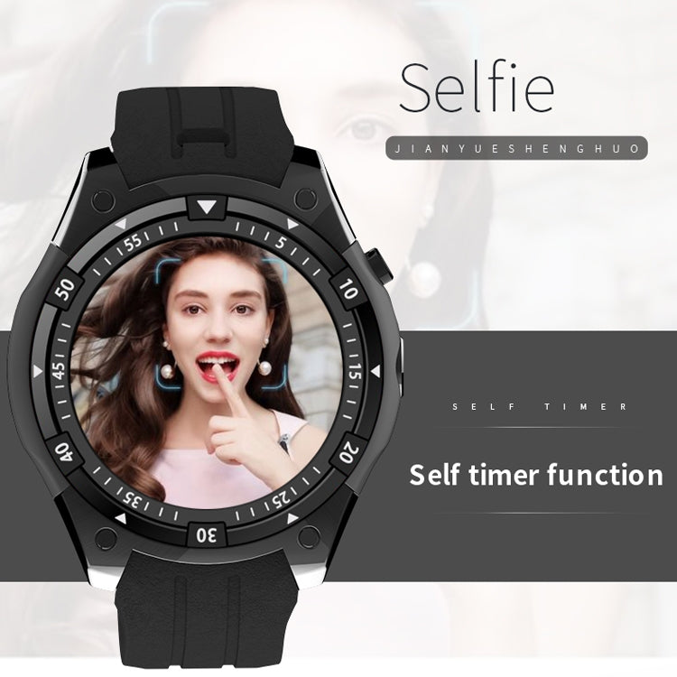 X100 Smart Watch Phone, 512MB+8GB, 1.3 inch IPS Screen Android 5.1 MT6580A Quad Core 1.3GHz, Silicone Watch Band, BT4.0 Bluetooth, Network: 3G, Support Heart Rate Monitor & Pedometer & GPS & WiFi & G-sensor