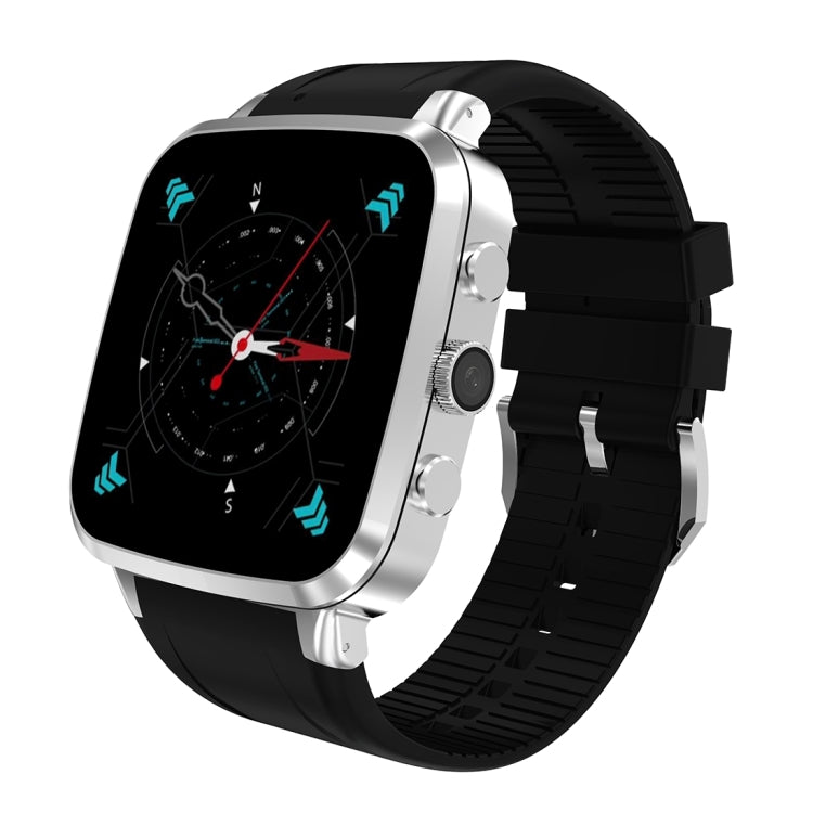 N8 Smart Watch Phone, 1GB+8GB, 1.54 inch IPS Screen Android 5.1 MTK6580 Quad Core 1.3GHz, Silicone Watch Band, Bluetooth4.0, Network: 3G, Support Heart Rate Monitor & Pedometer & GPS & WiFi & Music
