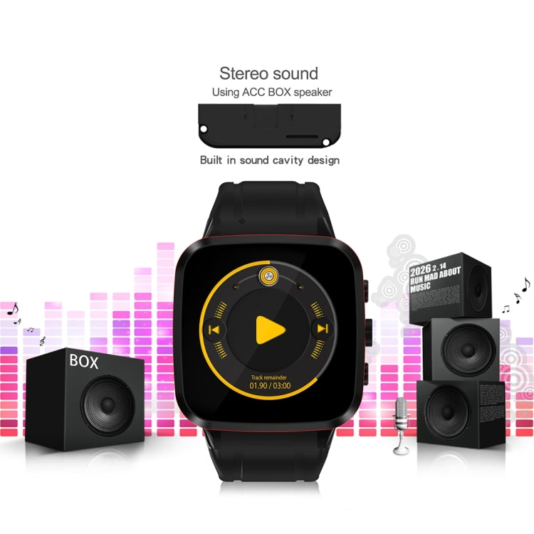 N8 Smart Watch Phone, 1GB+8GB, 1.54 inch IPS Screen Android 5.1 MTK6580 Quad Core 1.3GHz, Silicone Watch Band, Bluetooth4.0, Network: 3G, Support Heart Rate Monitor & Pedometer & GPS & WiFi & Music