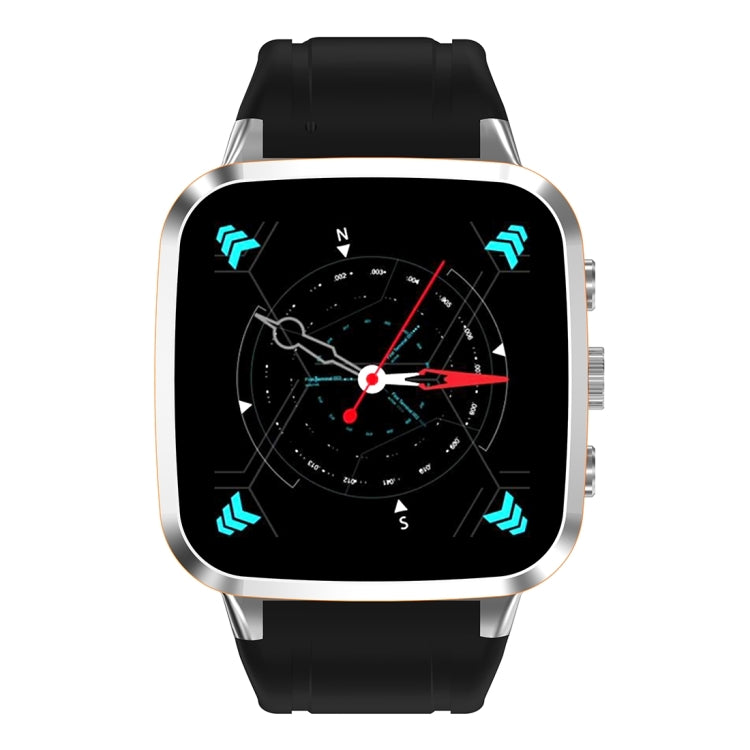 N8 Smart Watch Phone, 1GB+8GB, 1.54 inch IPS Screen Android 5.1 MTK6580 Quad Core 1.3GHz, Silicone Watch Band, Bluetooth4.0, Network: 3G, Support Heart Rate Monitor & Pedometer & GPS & WiFi & Music