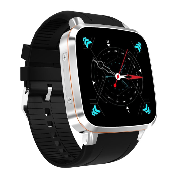 N8 Smart Watch Phone, 1GB+8GB, 1.54 inch IPS Screen Android 5.1 MTK6580 Quad Core 1.3GHz, Silicone Watch Band, Bluetooth4.0, Network: 3G, Support Heart Rate Monitor & Pedometer & GPS & WiFi & Music