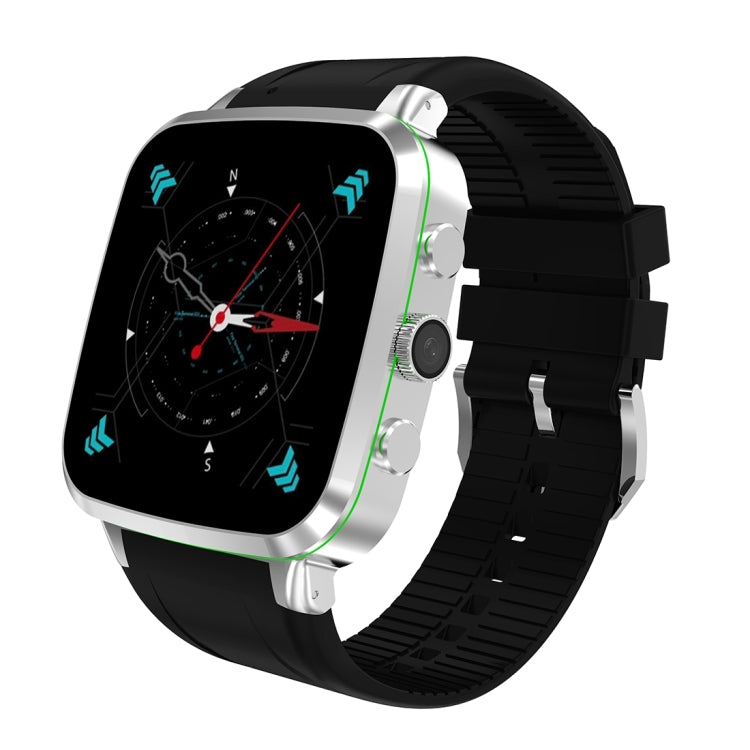 N8 Smart Watch Phone, 1GB+8GB, 1.54 inch IPS Screen Android 5.1 MTK6580 Quad Core 1.3GHz, Silicone Watch Band, Bluetooth4.0, Network: 3G, Support Heart Rate Monitor & Pedometer & GPS & WiFi & Music