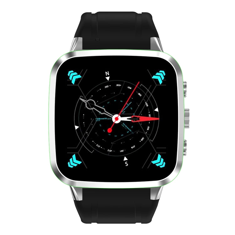 N8 Smart Watch Phone, 1GB+8GB, 1.54 inch IPS Screen Android 5.1 MTK6580 Quad Core 1.3GHz, Silicone Watch Band, Bluetooth4.0, Network: 3G, Support Heart Rate Monitor & Pedometer & GPS & WiFi & Music
