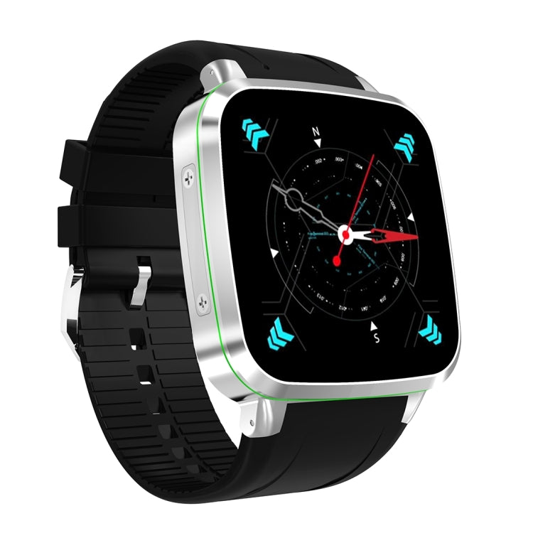 N8 Smart Watch Phone, 1GB+8GB, 1.54 inch IPS Screen Android 5.1 MTK6580 Quad Core 1.3GHz, Silicone Watch Band, Bluetooth4.0, Network: 3G, Support Heart Rate Monitor & Pedometer & GPS & WiFi & Music