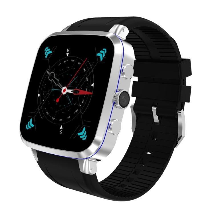 N8 Smart Watch Phone, 1GB+8GB, 1.54 inch IPS Screen Android 5.1 MTK6580 Quad Core 1.3GHz, Silicone Watch Band, Bluetooth4.0, Network: 3G, Support Heart Rate Monitor & Pedometer & GPS & WiFi & Music