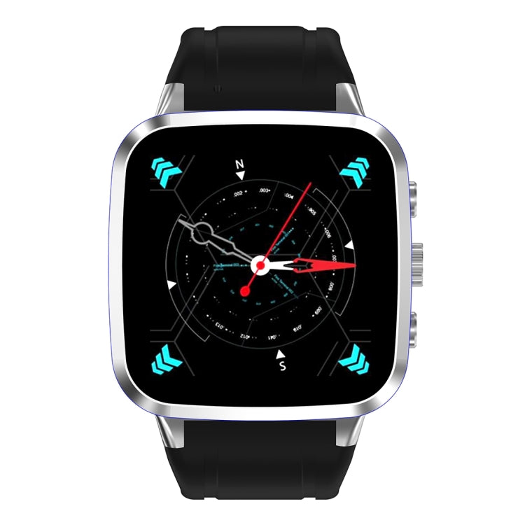 N8 Smart Watch Phone, 1GB+8GB, 1.54 inch IPS Screen Android 5.1 MTK6580 Quad Core 1.3GHz, Silicone Watch Band, Bluetooth4.0, Network: 3G, Support Heart Rate Monitor & Pedometer & GPS & WiFi & Music