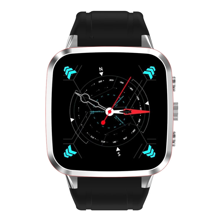 N8 Smart Watch Phone, 1GB+8GB, 1.54 inch IPS Screen Android 5.1 MTK6580 Quad Core 1.3GHz, Silicone Watch Band, Bluetooth4.0, Network: 3G, Support Heart Rate Monitor & Pedometer & GPS & WiFi & Music