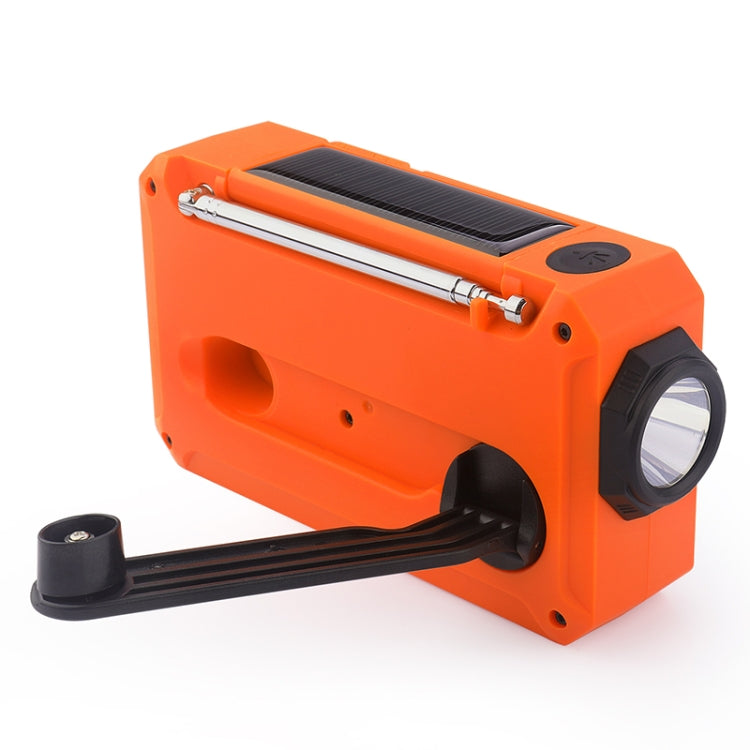 KK-228 Multifunctional Solar Power Hand Generator Radio Outdoor Emergency Disaster Prevention