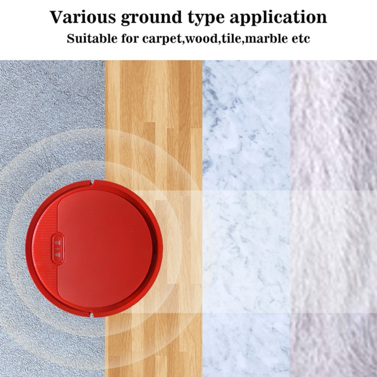 iiutec-V2 1200Pa Large Suction Self-rechargeable Smart Household Vacuum Cleaner Clean Robot, Support Phone APP Control