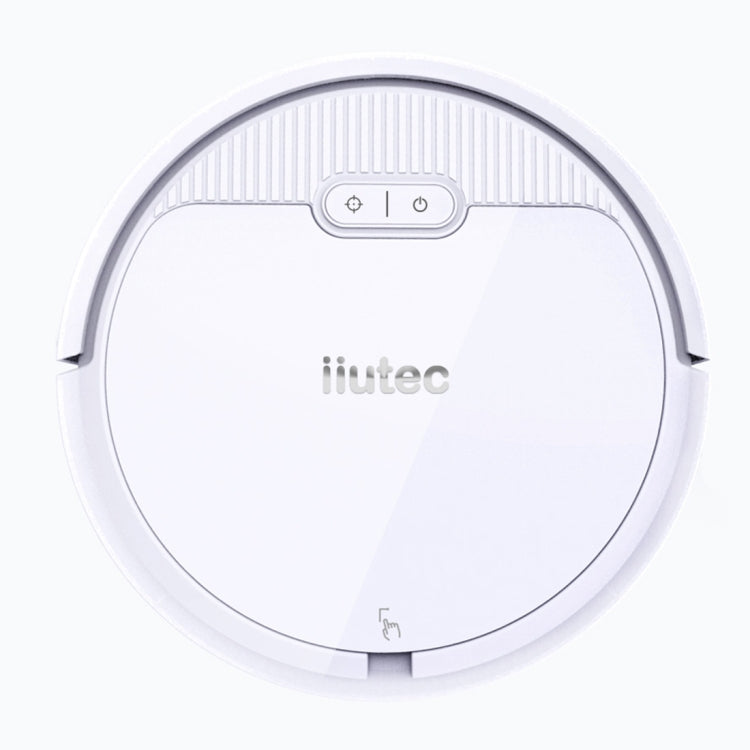 iiutec-V2 1200Pa Large Suction Self-rechargeable Smart Household Vacuum Cleaner Clean Robot, Support Phone APP Control