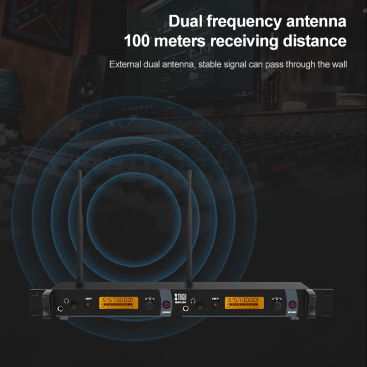 XTUGA IEM1200 Wireless Transmitter Stage Singer Ear Monitor System
