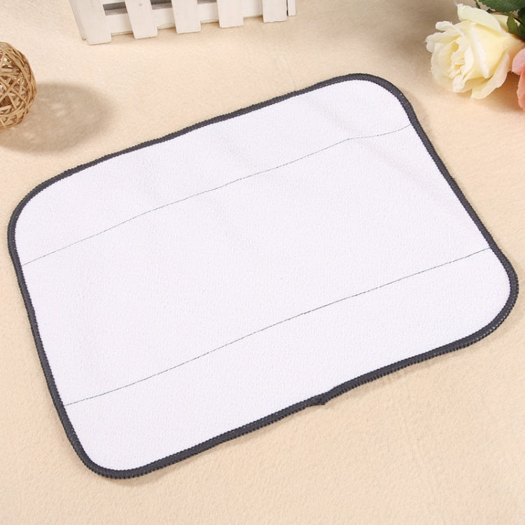2 PCS Reusable Replacement Microfiber Mopping Cloth Dry / Wet Rag for irobot 380t / 320 / 4200 / 5200c