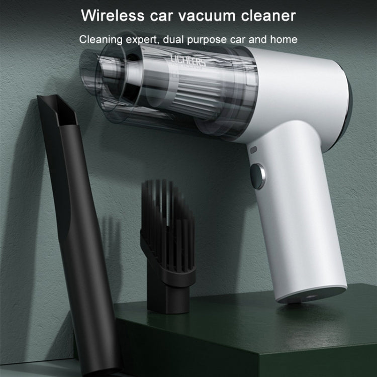 Licheers  LC-366 Mini Car Vacuum Cleaner (White)