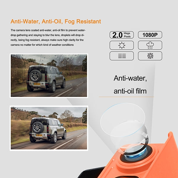 CS11A 7 inch IP69K Waterproof Car Digital Wireless Rear-view Monitor