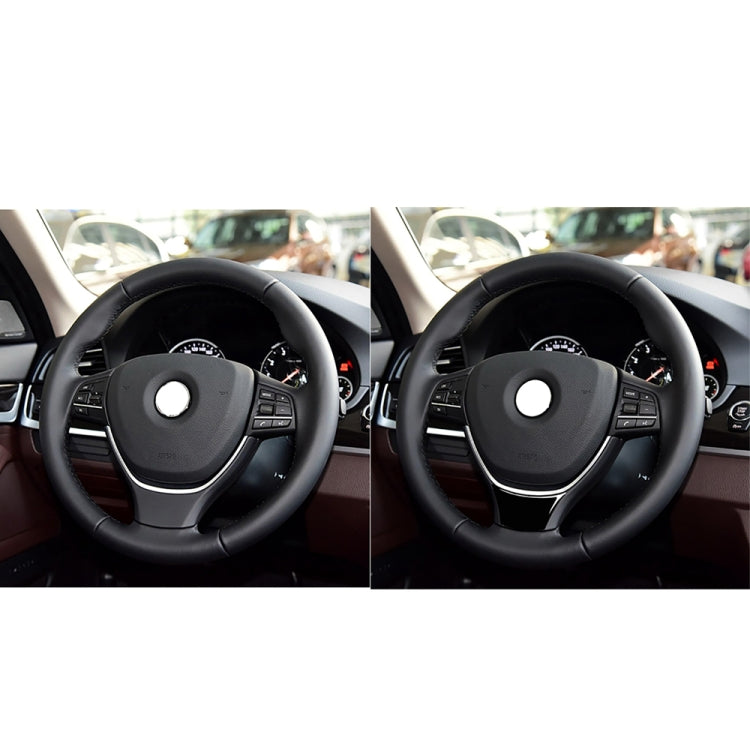 For BMW 5 Series F10 F18 2011-2017 A Edition Car Small Steering Wheel Decorative Sticker,Left and Right Drive Universal