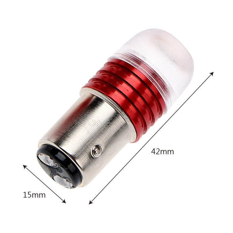 2pcs 1157 DC12V / 1.5W Car Constantly Bright Brake Lights (Red Light)